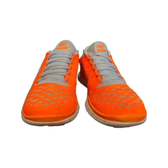 Nike Free Run 3.0 V4 Women Size US 6.5 Running Shoes Orange 511495-800 - Picture 3 of 6